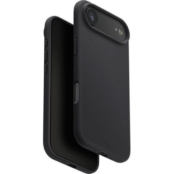 UNIQ Lino Case for iPhone Air Magclick Charging Grey - (UNIQ-IP6.6(2025)-LINOMCGRY)