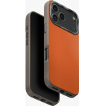 UNIQ Lyden DS Case for iPhone 17 Pro Magclick Charging Orange/Gray - (UNIQ-IP6.3P(2025)-LDSFORGFGRY)