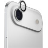 UNIQ Optix Aluminum Camera Lens Protector for iPhone Air with Applicator Silver - (UNIQ-IP6.6(2025)-ALENSSSIL)