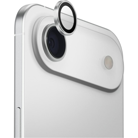 UNIQ Optix Aluminum Camera Lens Protector for iPhone Air with Applicator Silver - (UNIQ-IP6.6(2025)-ALENSSSIL)