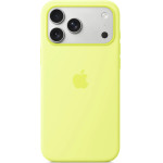 Apple iPhone 17 Pro Max Silicone Case with MagSafe Neon Yellow - (MGFM4ZMA)