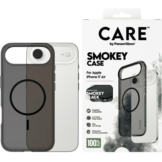 PanzerGlass CARE by Flagship Urban Explorer case in Black MagSafe for iPhone Air smoke - (CR43952)