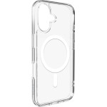 Puro Lite Mag TPU+PC Case Compatible with MagSafe for iPhone 17 - Transparent with White Ring - (PUIPC1763LITEMAGTR)