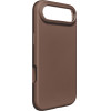 Puro Pure Icon Mag Pro Liquid Silicone Case for iPhone 17 Air, MagSafe Compatible, with Camera Protection and Aluminum Buttons - Brown - (PUIPC1766ICONMPCHOC)