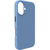 Puro Pure Icon Mag Pro Liquid Silicone Case for iPhone 17, MagSafe Compatible, with Camera Protection and Aluminum Buttons - Blue - (PUIPC1763ICONMPBLUE)