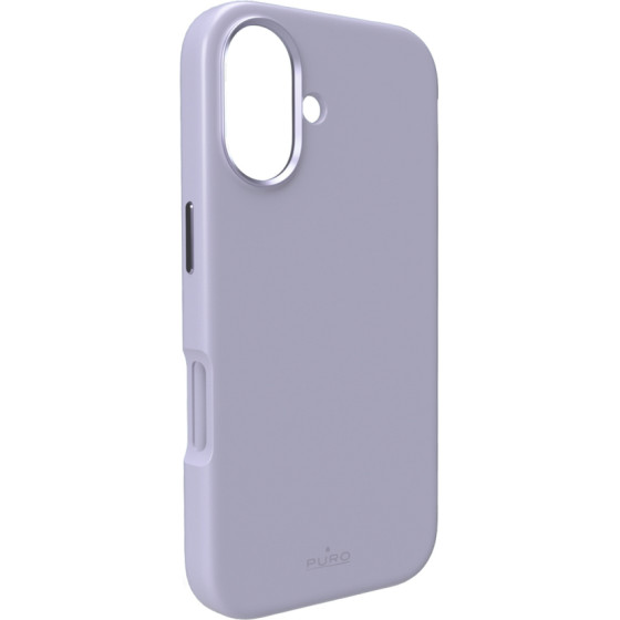 Puro Pure Icon Mag Pro Liquid Silicone Case for iPhone 17, MagSafe Compatible, with Camera Protection and Aluminum Buttons - Pink - (PUIPC1763ICONMPPINK)