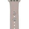 TFO Pin Charms set for watch straps cat silver