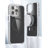 Fiber Case Compatible With Magsafe For Samsung A36 5G Grey OEM