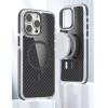 Fiber Case Compatible With Magsafe For Samsung A56 5G Black OEM