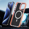 Fiber Case Compatible With Magsafe For Xiaomi Redmi 14C / Poco C75 4G Orange OEM
