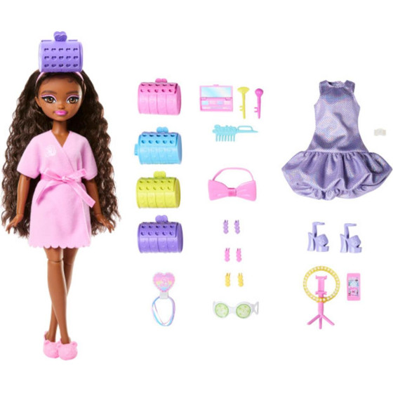 Mattel Barbie: Dream Besties Hair Play #Get Ready With Me Barbie: Dream Besties #Grwm - Barbie: Brooklyn (JGG39)
