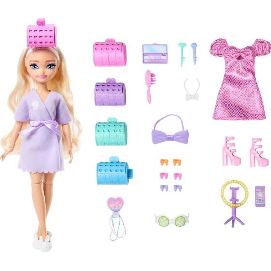 Mattel Barbie: Dream Besties Hair Play #Get Ready With Me Barbie: Dream Besties #Grwm - Barbie: Malibu (JGG38)