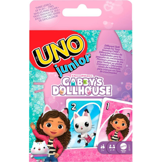 Mattel Uno: Uno Junior - Gabbys Dollhouse (JLH17)