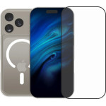 Vivid Set Magsafe Hybrid Case + Full Face Tempered Glass Apple Iphone 17 Pro - (CS-Mgs Tr 1-2508003)