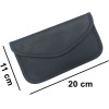 Hurtel Anti-Theft Case For Car Keys Phone Radio Blocking Faraday Box Faraday Cage 20cm x 11cm Black 9111201906839 - (Horizontal Signal Blocking case)