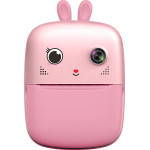 Hurtel Mini Thermal Printer For Kids With Camera And Camcorder - Pink 5907769364419 - (HURC10R)
