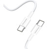 Wozinsky Gan 65W Charger With 2xUSB-C Usb Ports With 65W Cc Cable - White 5907769383922 - (WDCCBC)