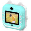 Wozinsky Thermal Printer Camera For Kids - Blue - (WDT-02)