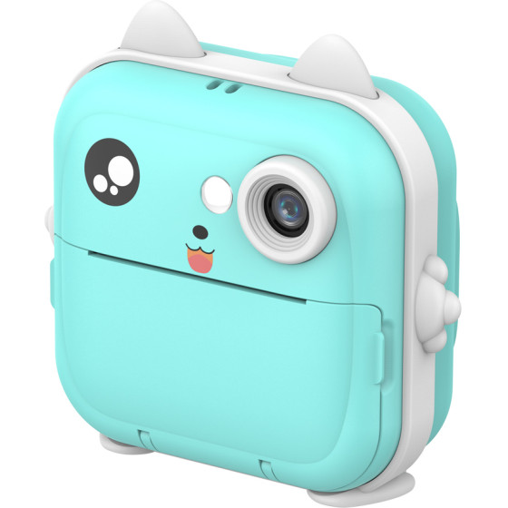Wozinsky Thermal Printer Camera For Kids - Blue - (WDT-02)