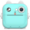 Wozinsky Thermal Printer Camera For Kids - Blue - (WDT-02)