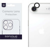 Sonique Camera Protection Lens Pro Apple Iphone 17 Air Silver