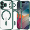 Techsuit - Luxury Crystal Magsafe - Iphone 17 Pro - Deep Green