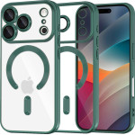 Techsuit - Luxury Crystal Magsafe - Iphone 17 Pro - Deep Green