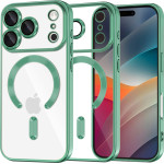 Techsuit - Luxury Crystal Magsafe - Iphone 17 Pro - Light Green