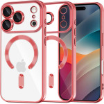 Techsuit - Luxury Crystal Magsafe - Iphone 17 Pro Max - Red