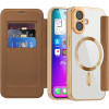 Techsuit - Smartmag Book Case - Iphone 17 - Brown