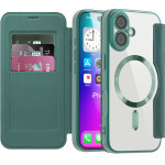 Techsuit - Smartmag Book Case - Iphone 17 - Green