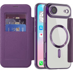 Techsuit - Smartmag Book Case - Iphone 17 Air - Purple