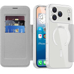 Techsuit - Smartmag Book Case - Iphone 17 Pro - Gray