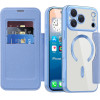 Techsuit - Smartmag Book Case - Iphone 17 Pro - Light Blue