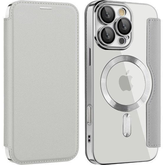 Techsuit - Smartmag Book Case - Samsung Galaxy A17 5G - Gray