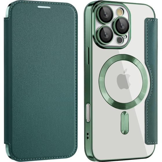 Techsuit - Smartmag Book Case - Samsung Galaxy A17 5G - Green