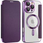 Techsuit - Smartmag Book Case - Samsung Galaxy A17 5G - Purple