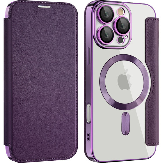 Techsuit - Smartmag Book Case - Samsung Galaxy A17 5G - Purple