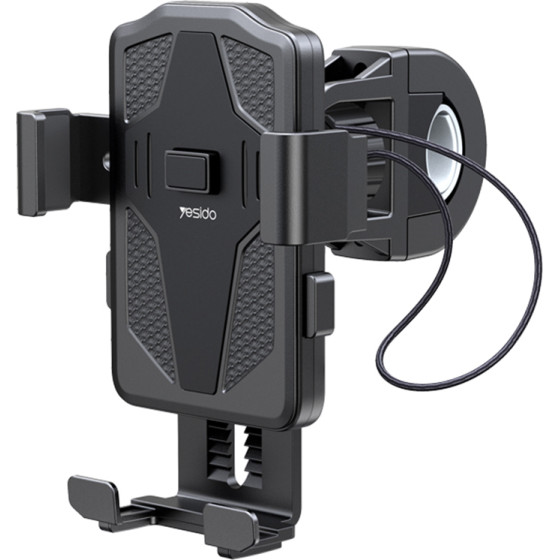 Yesido - Bike Holder - Automatic Grip, Front Straps - Black - (C94)
