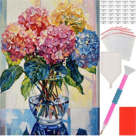 Maaleo Diamond Embroidery Bouquet 40x30cm 26770 - (18441-0)