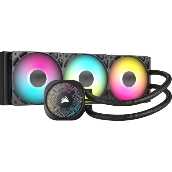 Corsair Nautilus 360 Rs Argb Processor Air Cooler Black - (CW-9060093-WW)