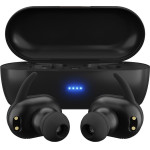 Wireless in-Ear Headphones With Charging Case Black - (MAXELL Mini DUO)