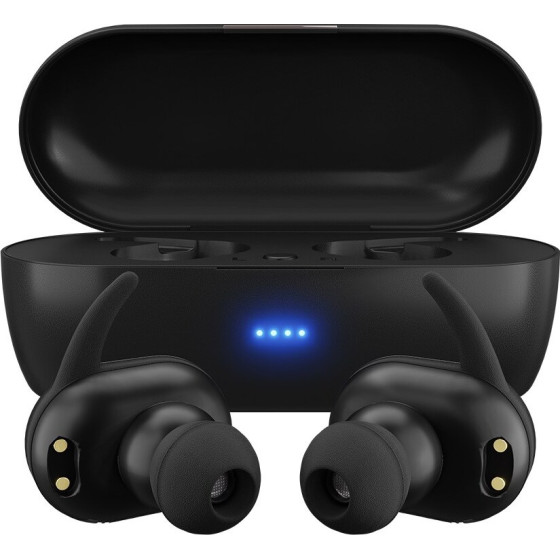 Wireless in-Ear Headphones With Charging Case Black - (MAXELL Mini DUO)