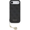 Guess 4G Charms Collection Magsafe Case For Iphone Air Black - (GUHMP17MGF4GCK)