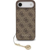 Guess 4G Charms Collection Magsafe Case For Iphone Air Brown - (GUHMP17MGF4GCW)