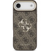 Guess Case 4G Big 4G Classic Logo For Iphone 17 Air Brown Gold - (GUHCP17M4GMGCBR)