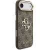 Guess Case 4G Big 4G Classic Logo For Iphone 17 Air Brown Gold - (GUHCP17M4GMGCBR)