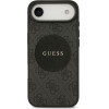 Guess Case 4G Circle Classic Logo Magsafe For Iphone Air Black - (GUHMP17MP4PGRSGK)