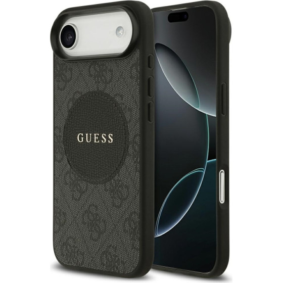 Guess Case 4G Circle Classic Logo Magsafe For Iphone Air Black - (GUHMP17MP4PGRSGK)