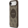 Guess Case 4G Circle Classic Logo Magsafe For Iphone Air Brown - (GUHMP17MP4PGRSGW)